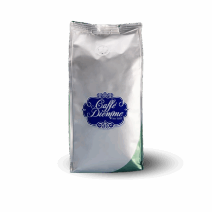 Café descafeinado en grano Diemme, paquete de 1 kg